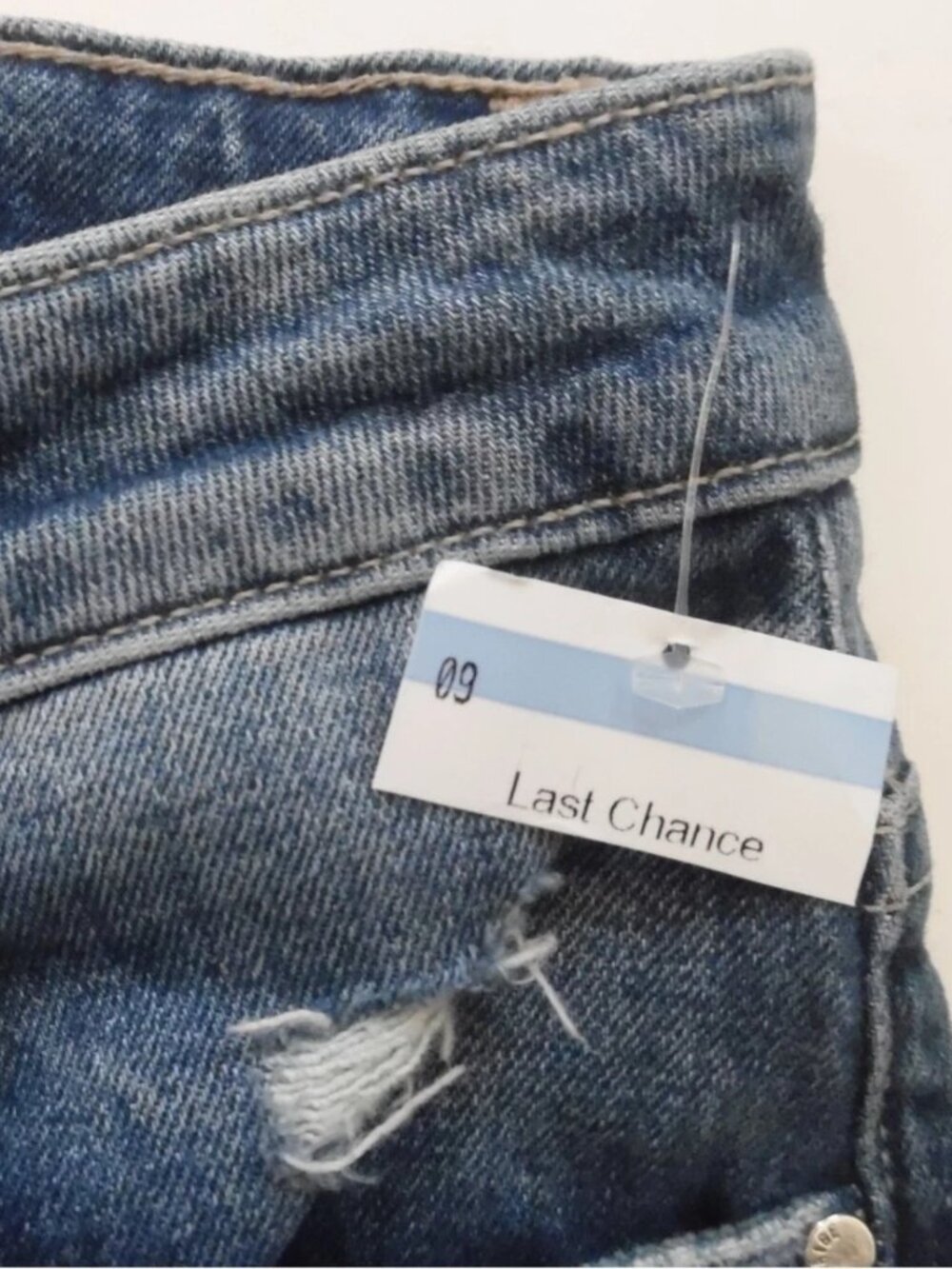 NWOT Paige Sarah Slim Jeans High Rise Ankle Stretch In Briony Destructed Size 25 - Picture 8 of 12